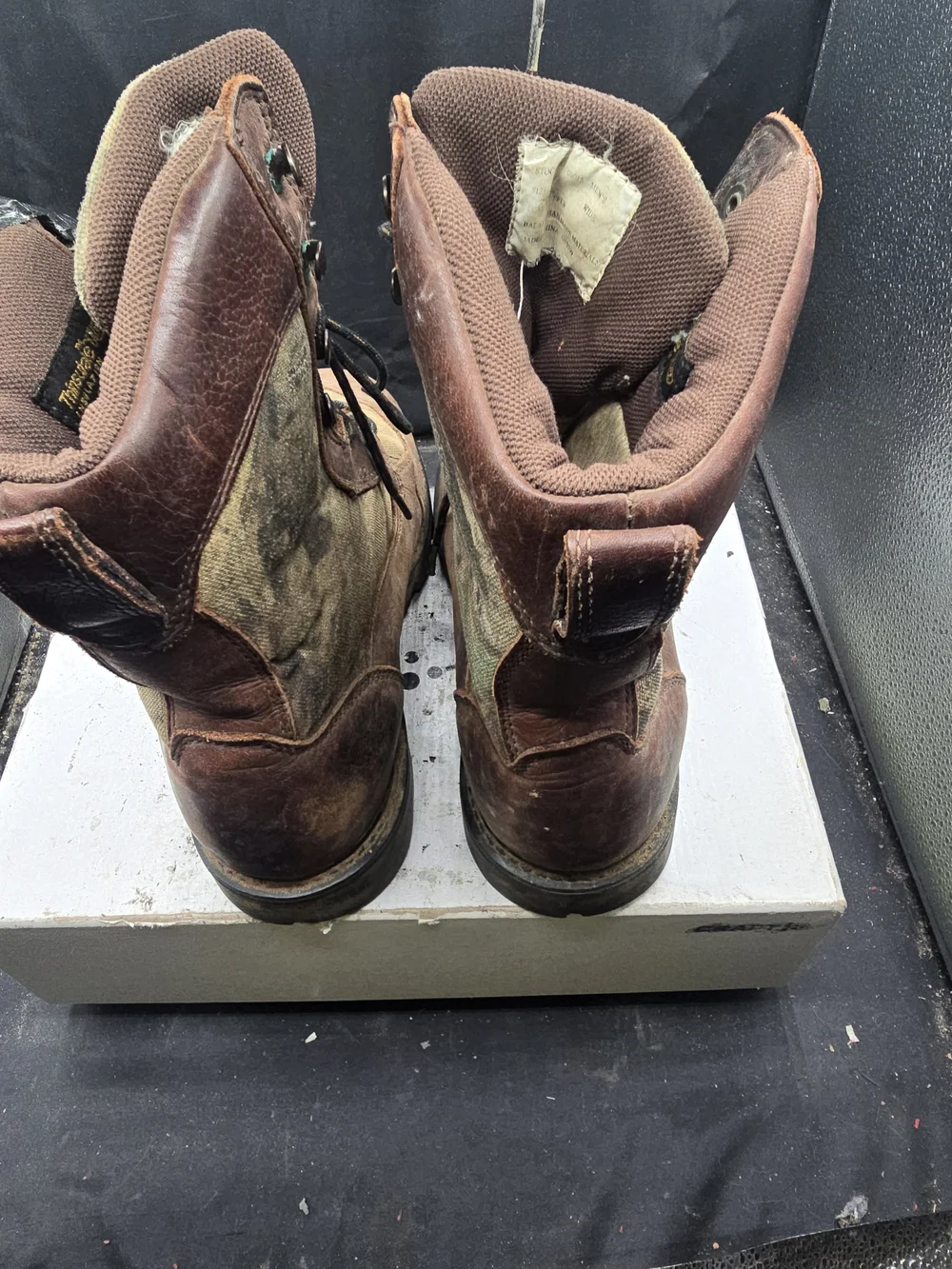 LaCrosse Brown and Olive Men's Outdoor Boots